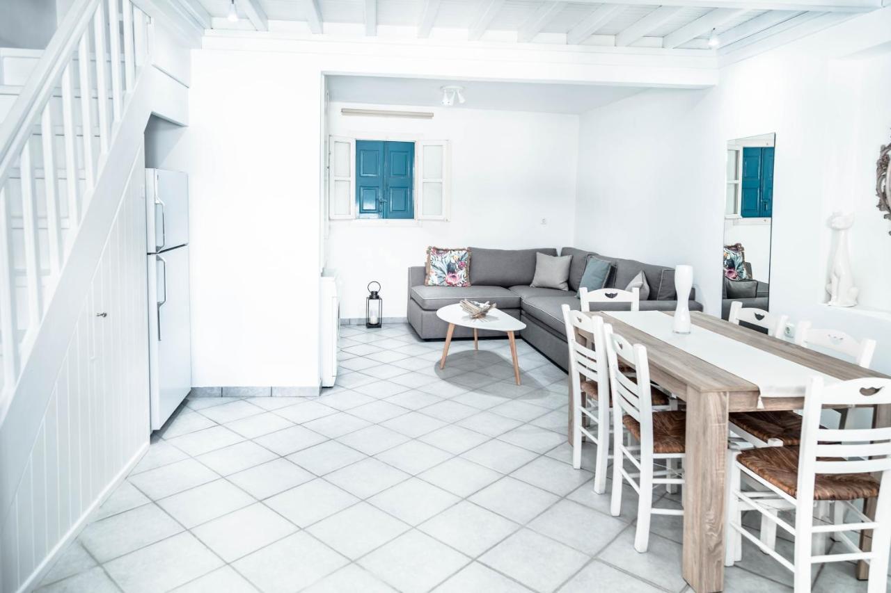 Mykonos Vibes Downtown Townhouse Apartment Mykonos Town Luaran gambar
