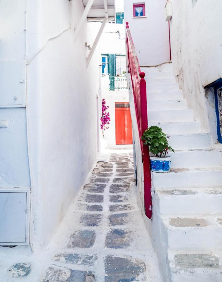 Mykonos Vibes Downtown Townhouse Apartment Mykonos Town Luaran gambar